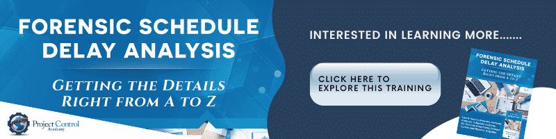 Forensic Schedule Delay Analysis Online Training with Chris Carson