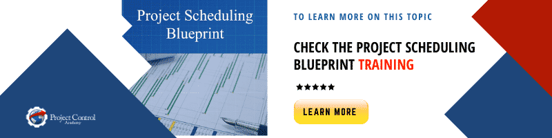 Project Scheduling Blueprint Training- Project Control Academy