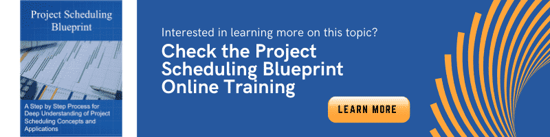 Project Scheduling Blueprint Training- Project Control Academy