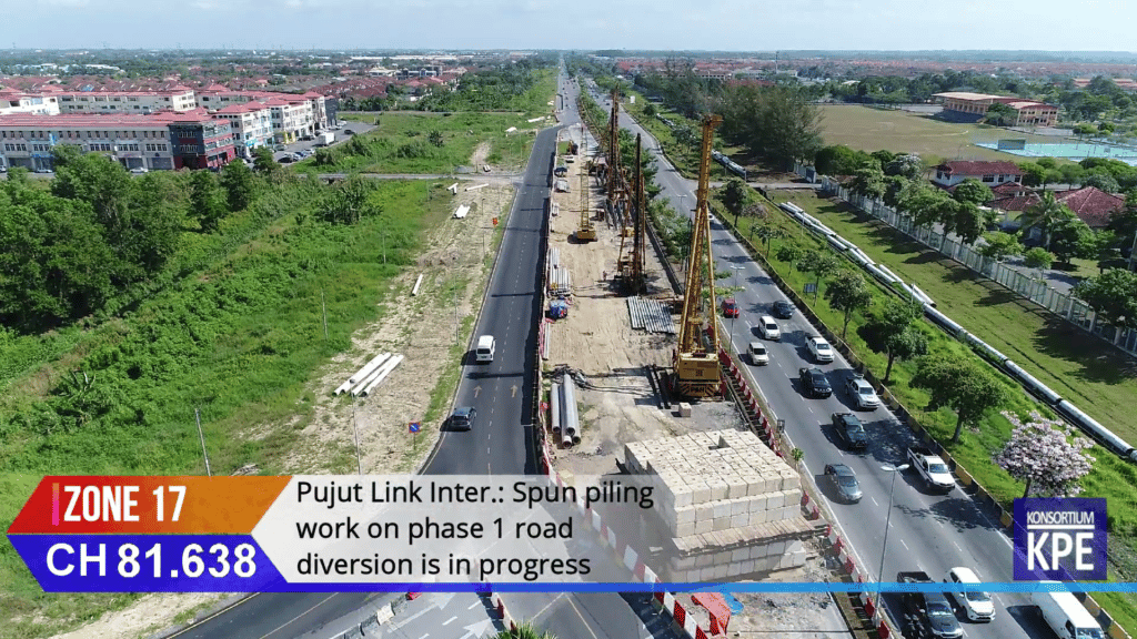 Fig. 6 - Drone Project Control - Monthly Site Progress Video of Highway Project